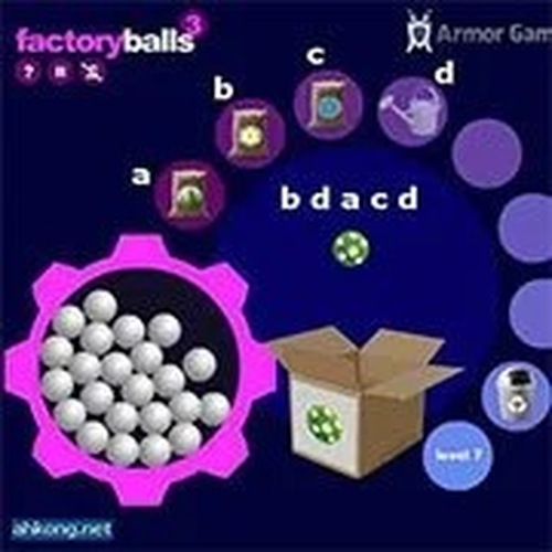 Factory Balls 3 Online Puzzle Game - Logic Puzzle Game