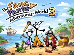 The Fancy Pants Adventures: World 3 Online Game