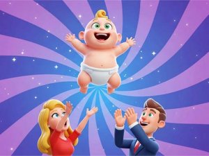 Parent Run Action Game