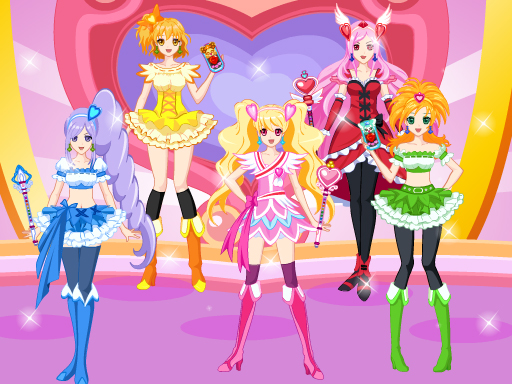 Pretty Cure 4 Fashion Game