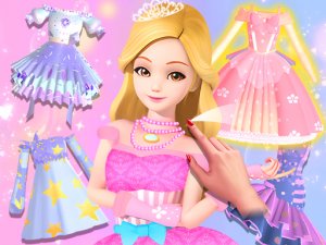 Princess Fashion Makeover Dress Up Game