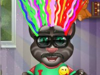 Tom Cat Salon Makeover Game