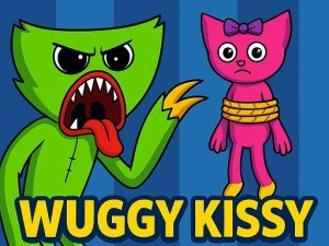 Wuggy Kissy Tower Escape Puzzle Online Game