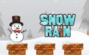 Snow Rain Fall Jumping: Snowball Survival Arcade Game