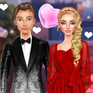 Valentine's Day Couple Date Online Game