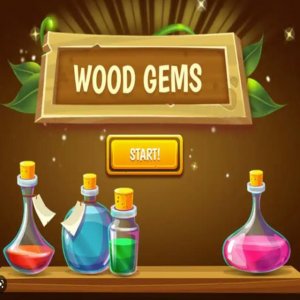 Wood Gems Bubble Shooter Online Puzzle Game