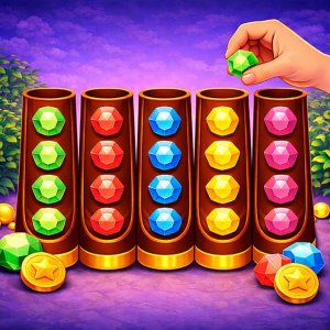 Gem Sort Puzzle Online Game