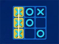 Tic Tac Toe Strategy Board Game